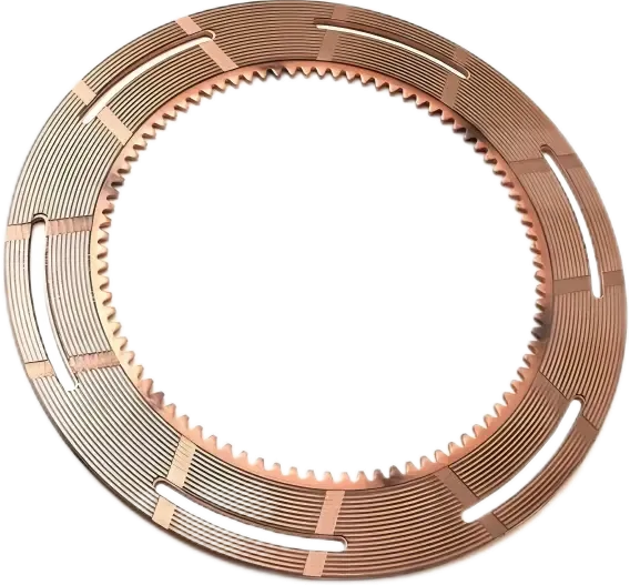 Sintered bronze friction disc