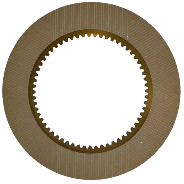 Paper friction disc for wet brake and transmission